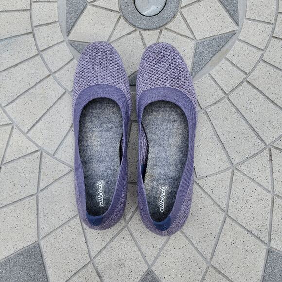 Allbirds Tree Breezer Rugged Purple Ballet Flats 10.5W - Picture 6 of 14
